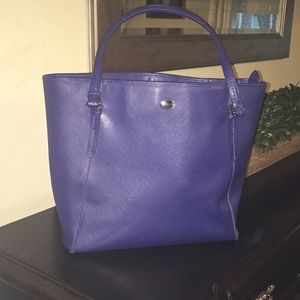 Coach Tote- royal blue 12x16